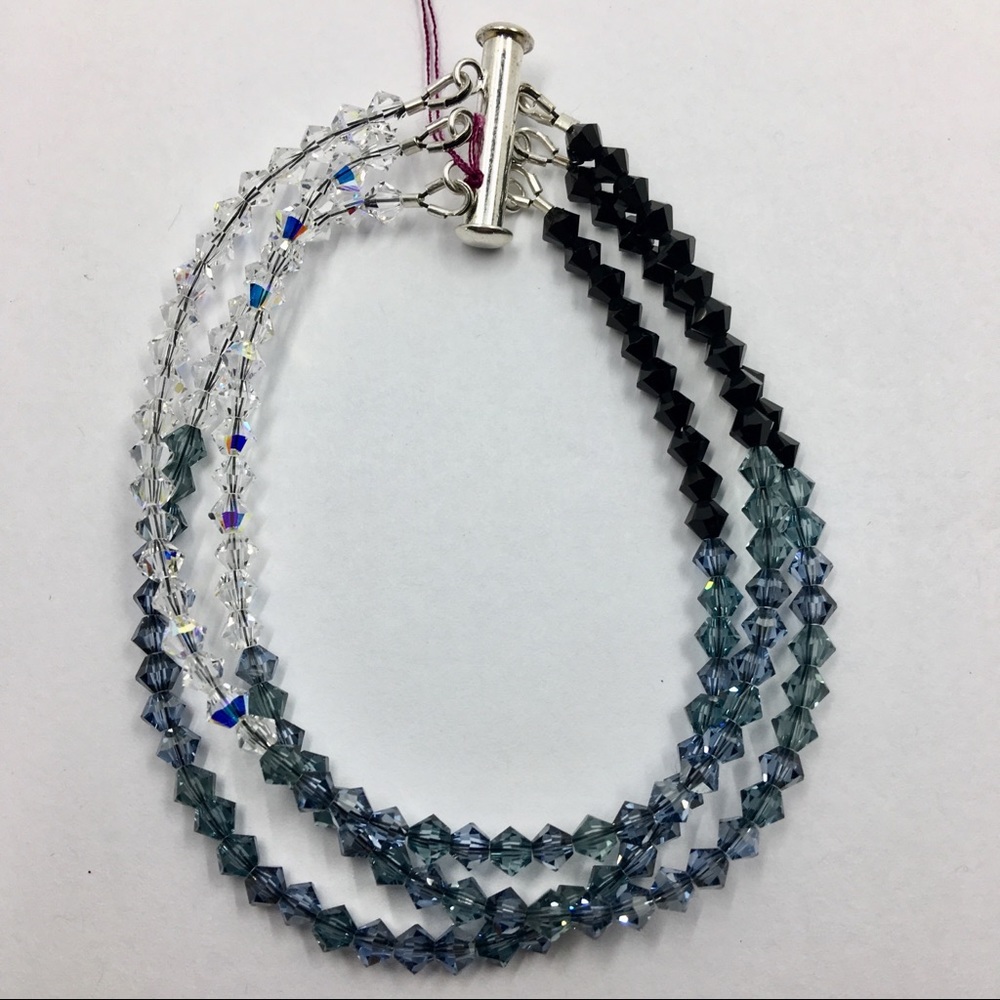 Handmade Swarovski crystal bracelet